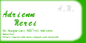 adrienn merei business card